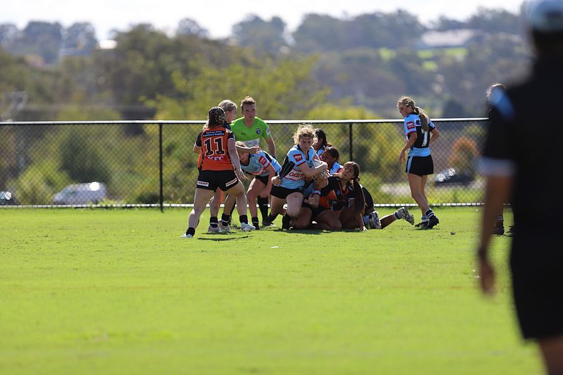 Tarsha Gale Cup Rnd 9 WESTSTIGERS v SHARKS