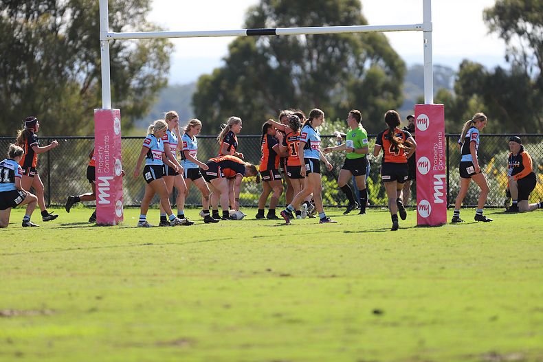 Tarsha Gale Cup Rnd 9 WESTSTIGERS v SHARKS