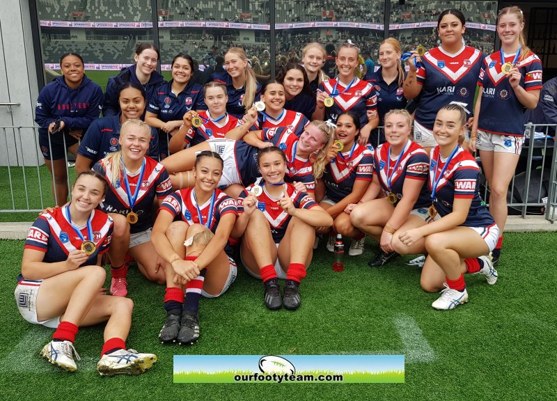 2022 Tarsha Gale Cup Grand Final ROOSTERS v KNIGHTS