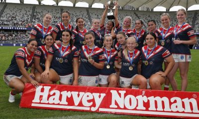 Sydney Indigenous Roosters 2022 Tarsha Gale Cup Champions (Photo : Bryden Sharp / bsphotos.com.au)