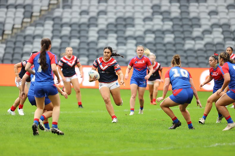 2022 Tarsha Gale Cup Grand Final ROOSTERS v KNIGHTS