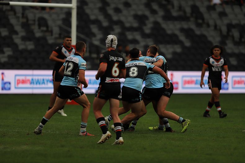 2022 Harold Matthews Cup Grand Final Wests MAGPIES v Cronulla SHARKS