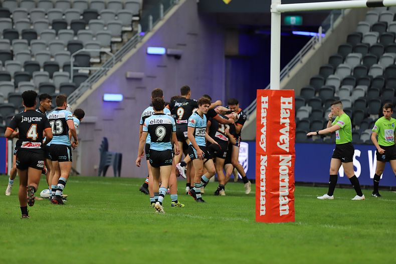 2022 Harold Matthews Cup Grand Final Wests MAGPIES v Cronulla SHARKS