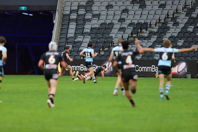 2022 Harold Matthews Cup Grand Final Wests MAGPIES v Cronulla SHARKS