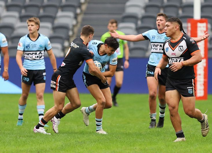 2022 Harold Matthews Cup Grand Final Wests MAGPIES v Cronulla SHARKS
