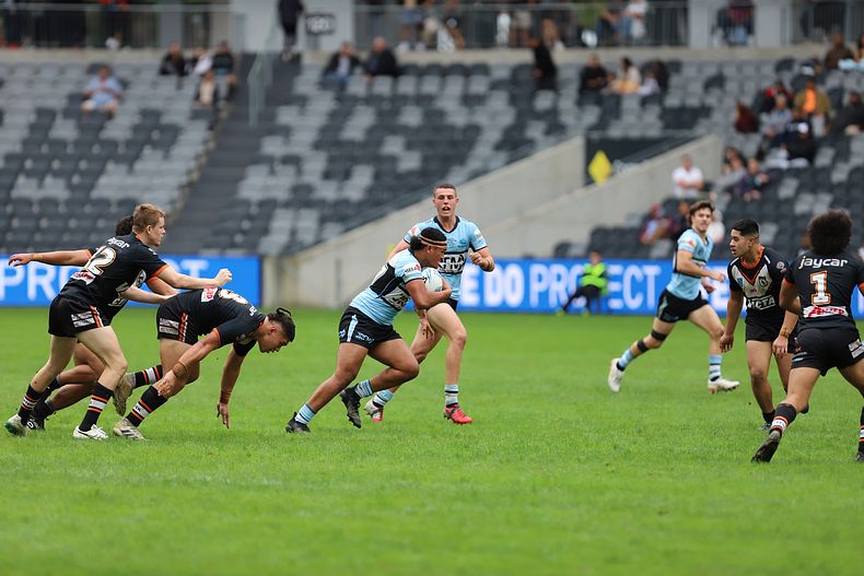 2022 Harold Matthews Cup Grand Final Wests MAGPIES v Cronulla SHARKS