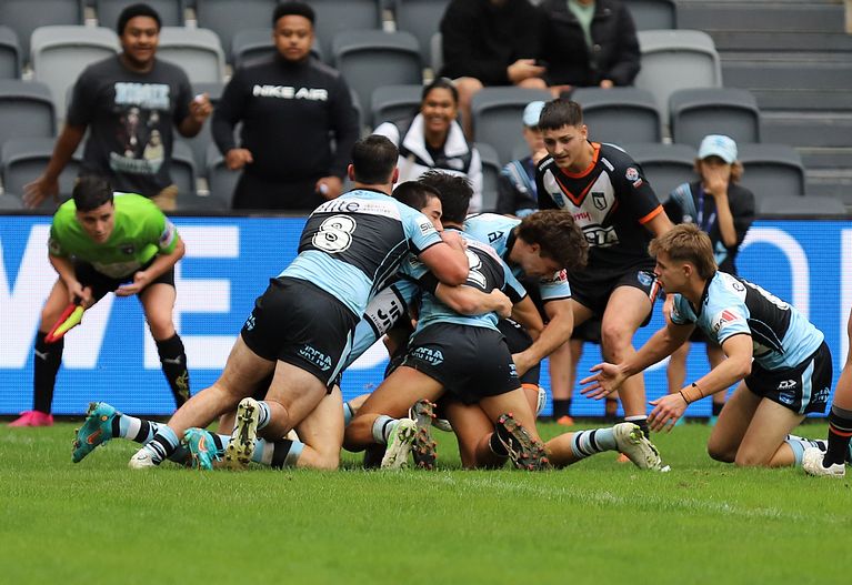 2022 Harold Matthews Cup Grand Final Wests MAGPIES v Cronulla SHARKS