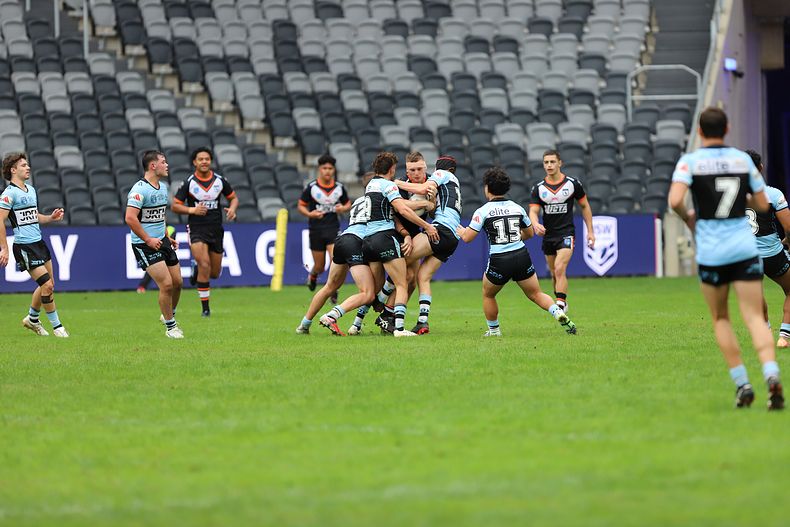 2022 Harold Matthews Cup Grand Final Wests MAGPIES v Cronulla SHARKS