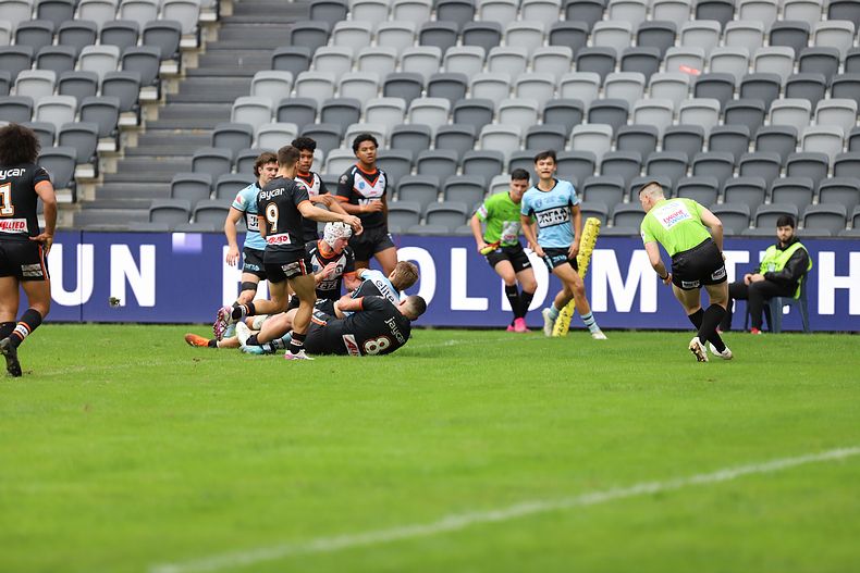2022 Harold Matthews Cup Grand Final Wests MAGPIES v Cronulla SHARKS