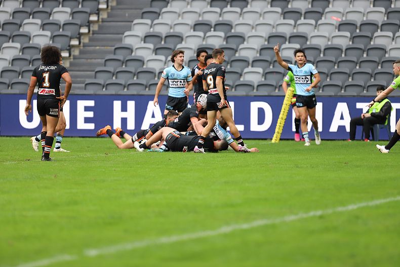 2022 Harold Matthews Cup Grand Final Wests MAGPIES v Cronulla SHARKS
