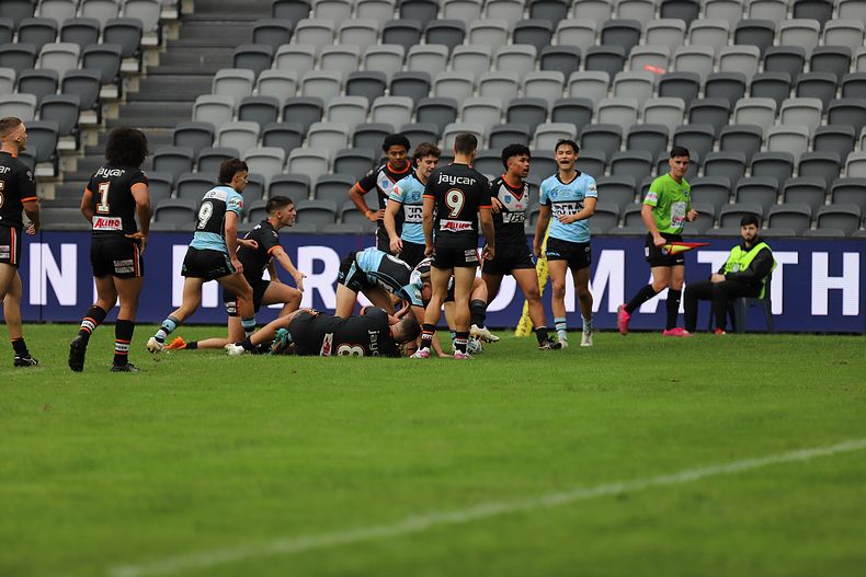2022 Harold Matthews Cup Grand Final Wests MAGPIES v Cronulla SHARKS