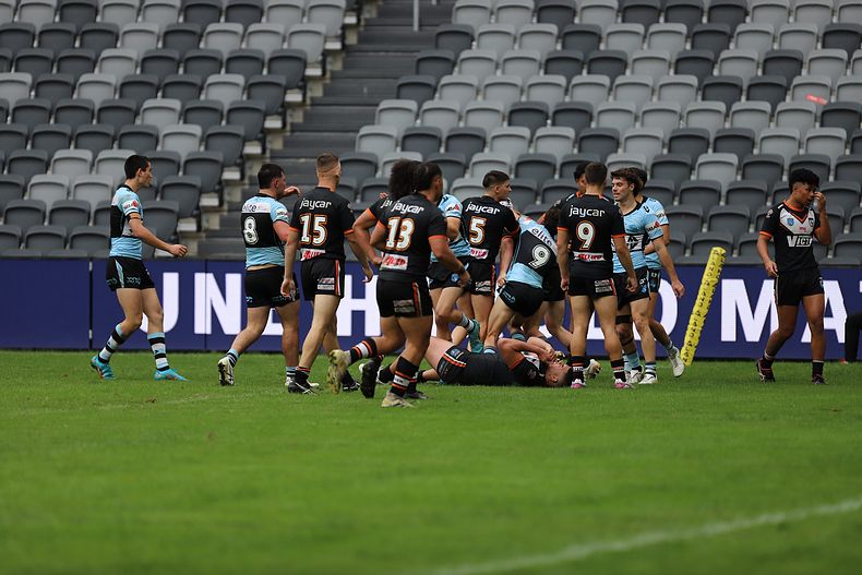 2022 Harold Matthews Cup Grand Final Wests MAGPIES v Cronulla SHARKS