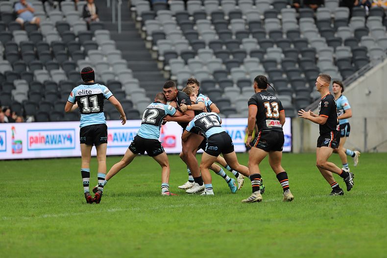 2022 Harold Matthews Cup Grand Final Wests MAGPIES v Cronulla SHARKS