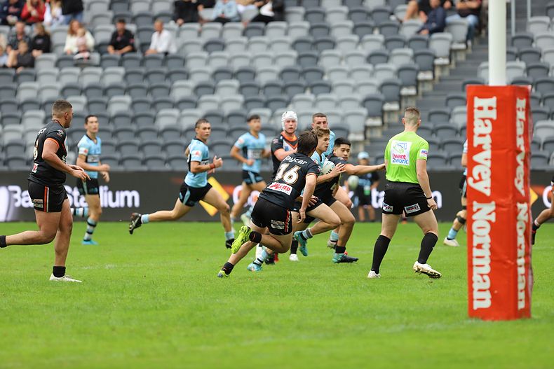 2022 Harold Matthews Cup Grand Final Wests MAGPIES v Cronulla SHARKS