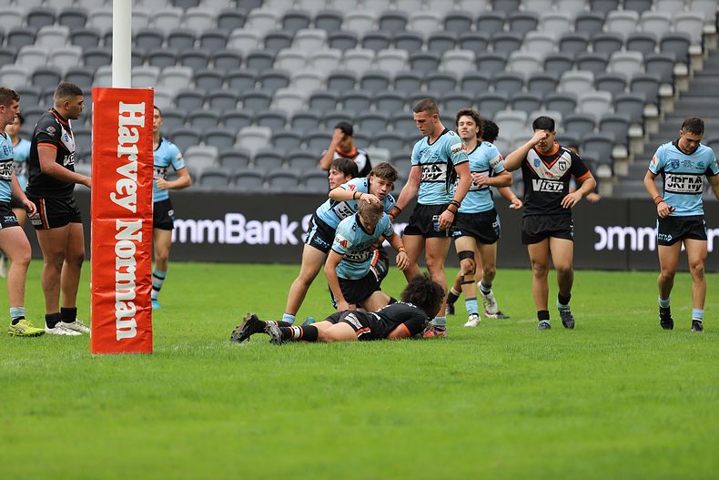 2022 Harold Matthews Cup Grand Final Wests MAGPIES v Cronulla SHARKS
