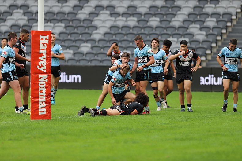 2022 Harold Matthews Cup Grand Final Wests MAGPIES v Cronulla SHARKS