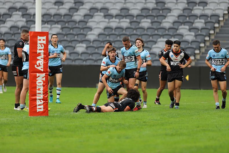 2022 Harold Matthews Cup Grand Final Wests MAGPIES v Cronulla SHARKS