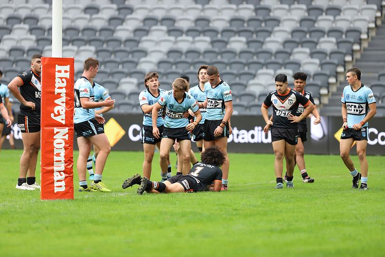 2022 Harold Matthews Cup Grand Final Wests MAGPIES v Cronulla SHARKS