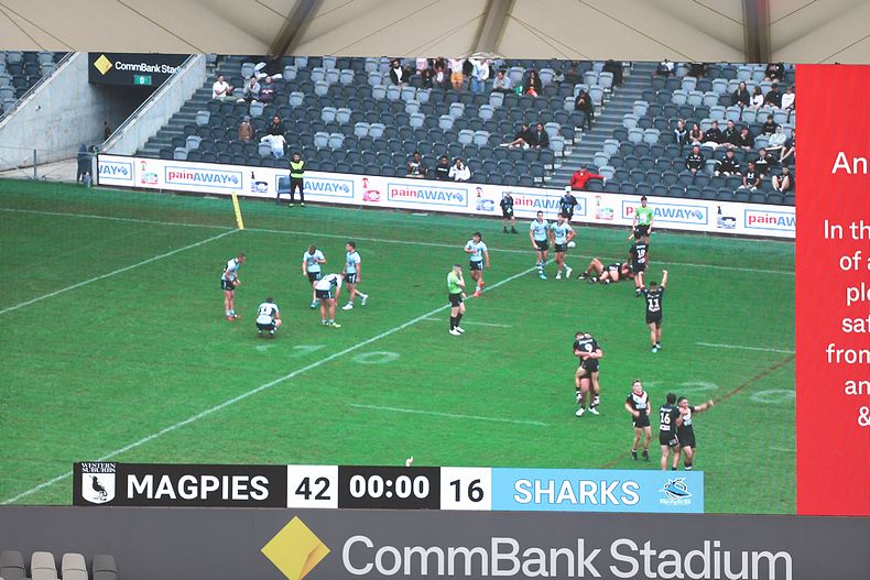 2022 Harold Matthews Cup Grand Final Wests MAGPIES v Cronulla SHARKS