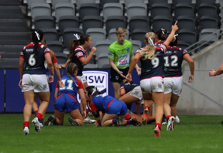2022 Tarsha Gale Cup Grand Final ROOSTERS v KNIGHTS