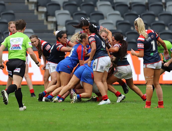 2022 Tarsha Gale Cup Grand Final ROOSTERS v KNIGHTS