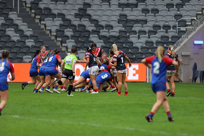 2022 Tarsha Gale Cup Grand Final ROOSTERS v KNIGHTS