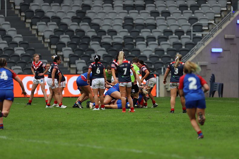 2022 Tarsha Gale Cup Grand Final ROOSTERS v KNIGHTS