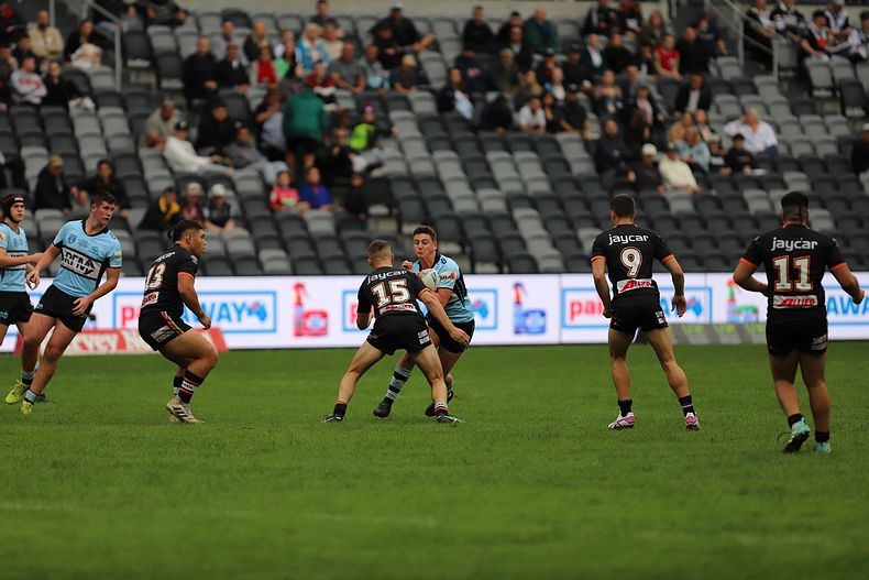 2022 Harold Matthews Cup Grand Final Wests MAGPIES v Cronulla SHARKS