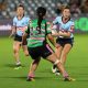 HNWP Rnd 3 Action Photo's Souths Rabbitoh's v Cronulla Sharks (Photo's : Steve Montgomery)