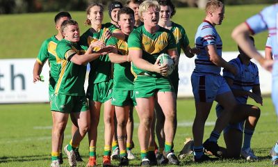 Hunter SHS too good for St. Greg's in Peter Mulholland (Schoolboy) Cup (Photo : Steve Mointgomery) Cup