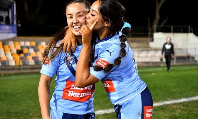 Jada Taylor scored a tremendous try for NSW in the U19 Origin. Picture: Gregg Porteous