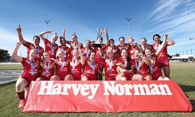 Queensland Rubys secured the under 19s title. ©Jason O'Brien/NRL Photo
