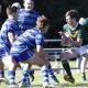 SCHOOLBOYS CUP - Farrer (in green) v Patrician Brothers(in blue). Picture: John Appleyard