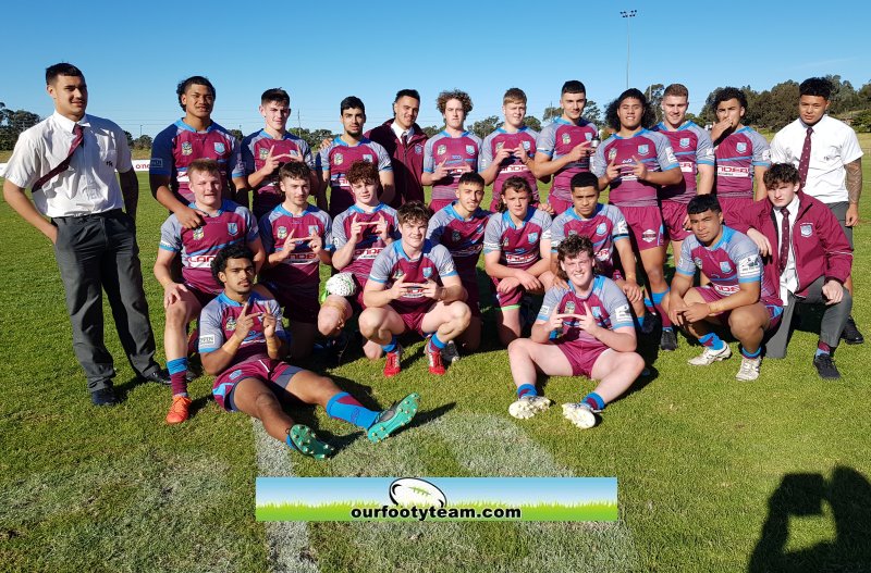 2022 Peter Mulholland Schoolboy Cup Rnd 1 The HILLS SHS v WESTFIELDS SHS