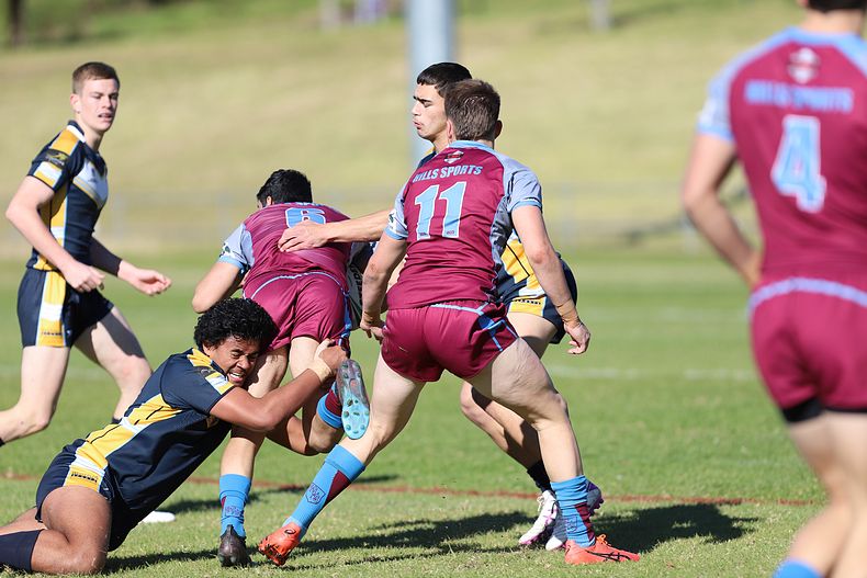 2022 Peter Mulholland Schoolboy Cup Rnd 1 The HILLS SHS v WESTFIELDS SHS