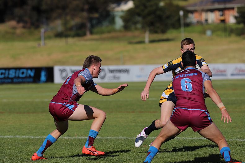 2022 Peter Mulholland Schoolboy Cup Rnd 1 The HILLS SHS v WESTFIELDS SHS