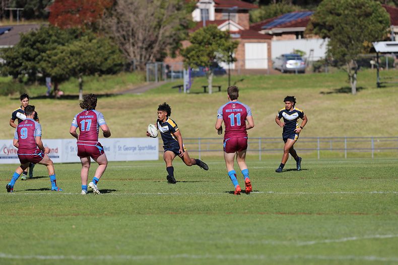 2022 Peter Mulholland Schoolboy Cup Rnd 1 The HILLS SHS v WESTFIELDS SHS