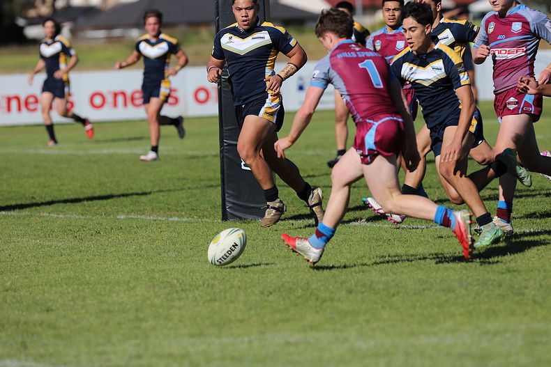 2022 Peter Mulholland Schoolboy Cup Rnd 1 The HILLS SHS v WESTFIELDS SHS