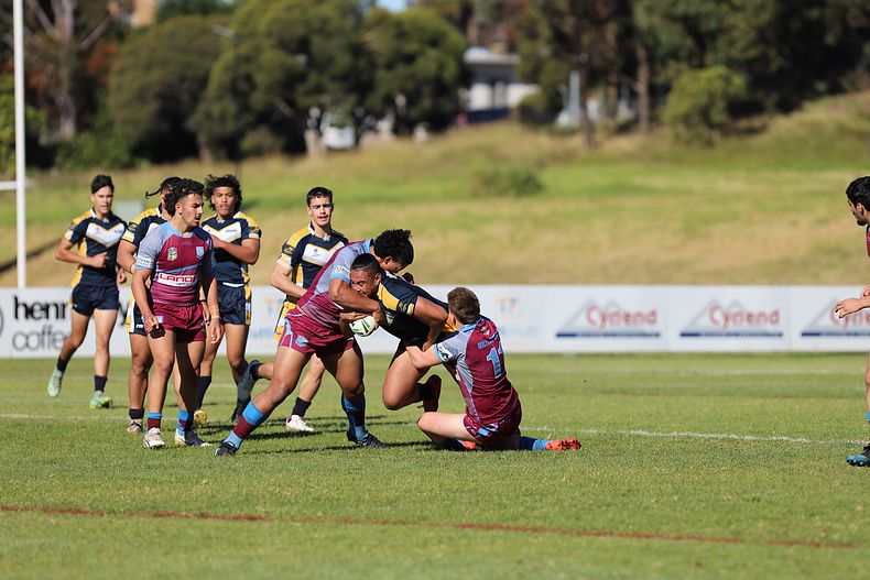 2022 Peter Mulholland Schoolboy Cup Rnd 1 The HILLS SHS v WESTFIELDS SHS