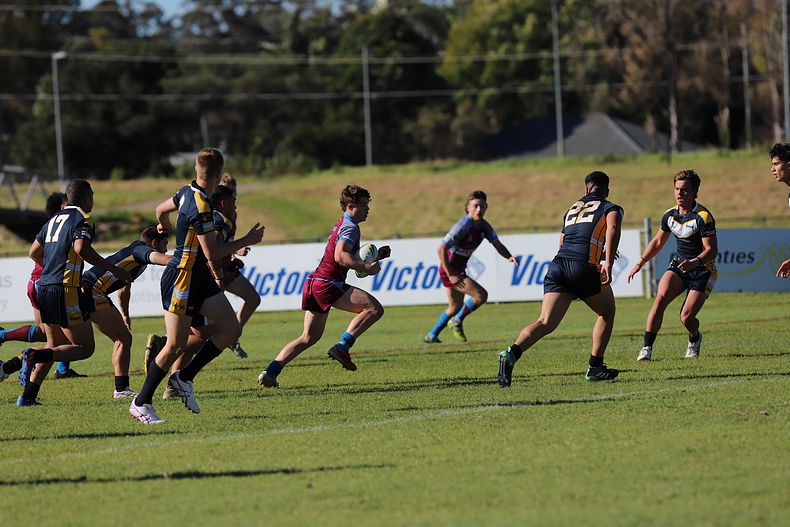 2022 Peter Mulholland Schoolboy Cup Rnd 1 The HILLS SHS v WESTFIELDS SHS