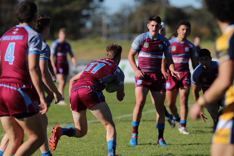 2022 Peter Mulholland Schoolboy Cup Rnd 1 The HILLS SHS v WESTFIELDS SHS