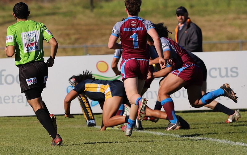 2022 Peter Mulholland Schoolboy Cup Rnd 1 The HILLS SHS v WESTFIELDS SHS