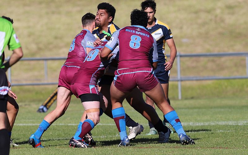 2022 Peter Mulholland Schoolboy Cup Rnd 1 The HILLS SHS v WESTFIELDS SHS