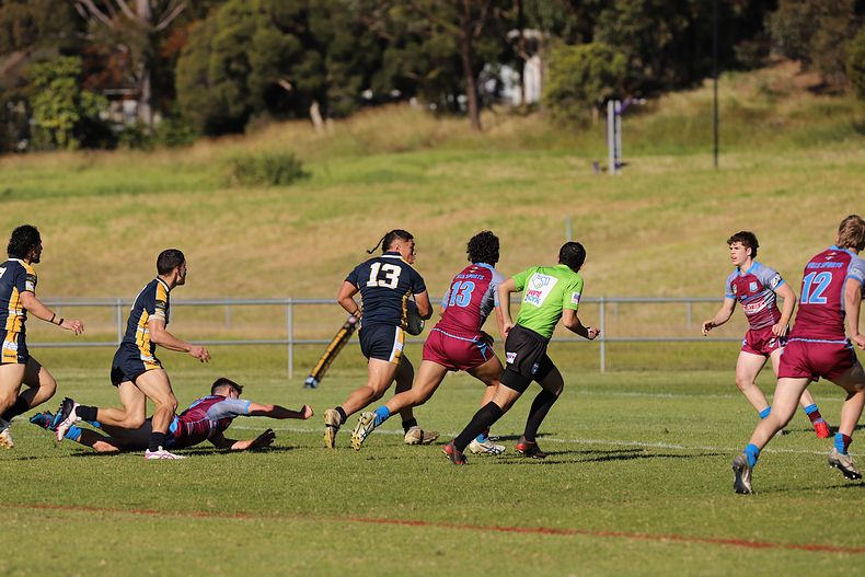2022 Peter Mulholland Schoolboy Cup Rnd 1 The HILLS SHS v WESTFIELDS SHS