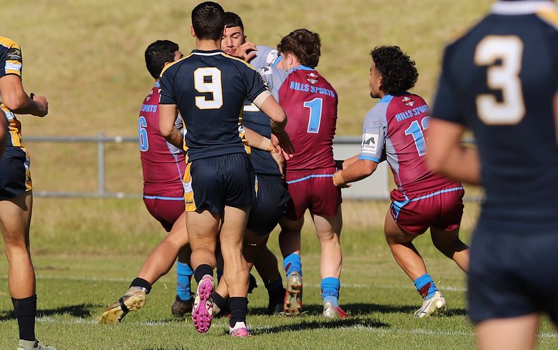 2022 Peter Mulholland Schoolboy Cup Rnd 1 The HILLS SHS v WESTFIELDS SHS