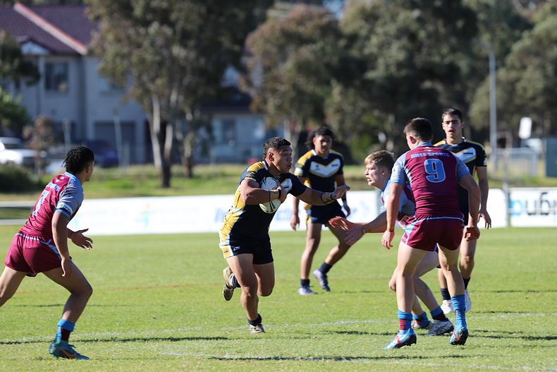 2022 Peter Mulholland Schoolboy Cup Rnd 1 The HILLS SHS v WESTFIELDS SHS