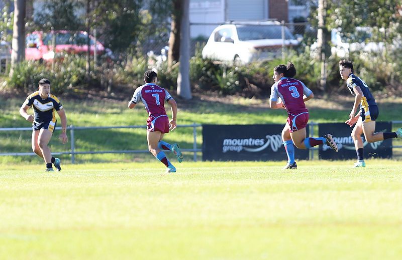 2022 Peter Mulholland Schoolboy Cup Rnd 1 The HILLS SHS v WESTFIELDS SHS