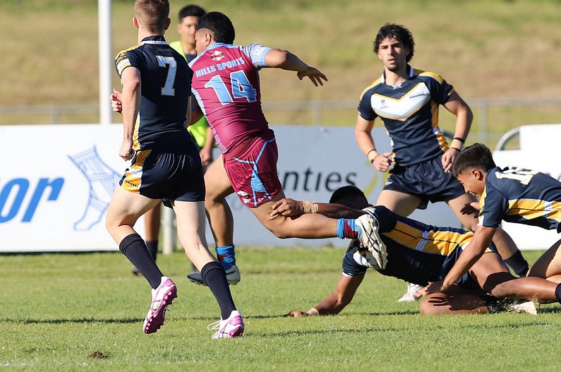 2022 Peter Mulholland Schoolboy Cup Rnd 1 The HILLS SHS v WESTFIELDS SHS