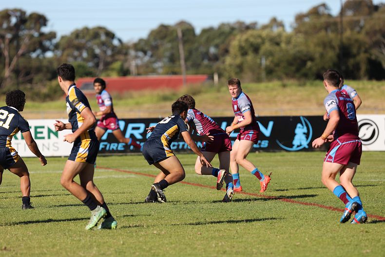 2022 Peter Mulholland Schoolboy Cup Rnd 1 The HILLS SHS v WESTFIELDS SHS