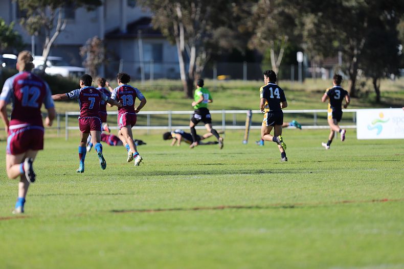 2022 Peter Mulholland Schoolboy Cup Rnd 1 The HILLS SHS v WESTFIELDS SHS